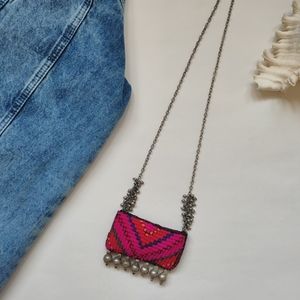 ✨SOLD✨ Afghan Work Necklace ✨